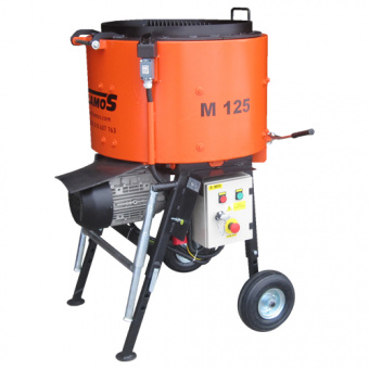 Бетоносмеситель принудит. дейст. M125, 4,0кВт/400В