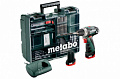 Metabo Безударная дрель-шуруповер BS 14.4 [602206880] { 14,4В, 2х2.0Ач LiIon, с набором осн. 74 пр}