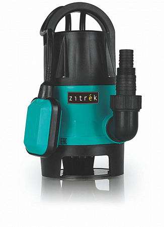 Насос дренажный Zitrek DWP-750P (грязевая, поплавок, 220В, 750Вт, пластик)
