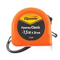 Рулетка Classic, 7.5 м х 24 мм, пластиковый корпус// SPARTA