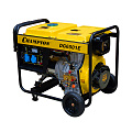 Генератор диз. CHAMPION DG6501E  (5/5,5кВт 8,9лс 12,5л 12V 99кг эл.стартер, колеса, счетчик)