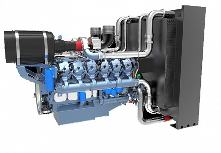 Двигатель Baudouin 12M26G1000/5e2